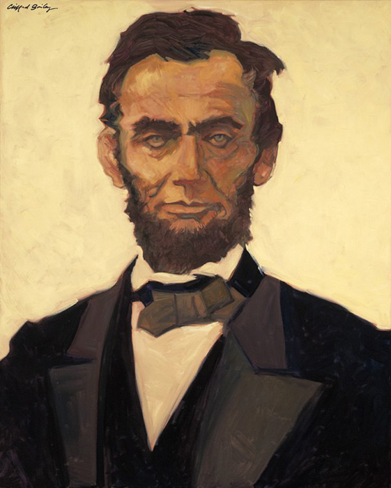 ABRAHAM LINCOLN by Clifford Bailey Fine Art