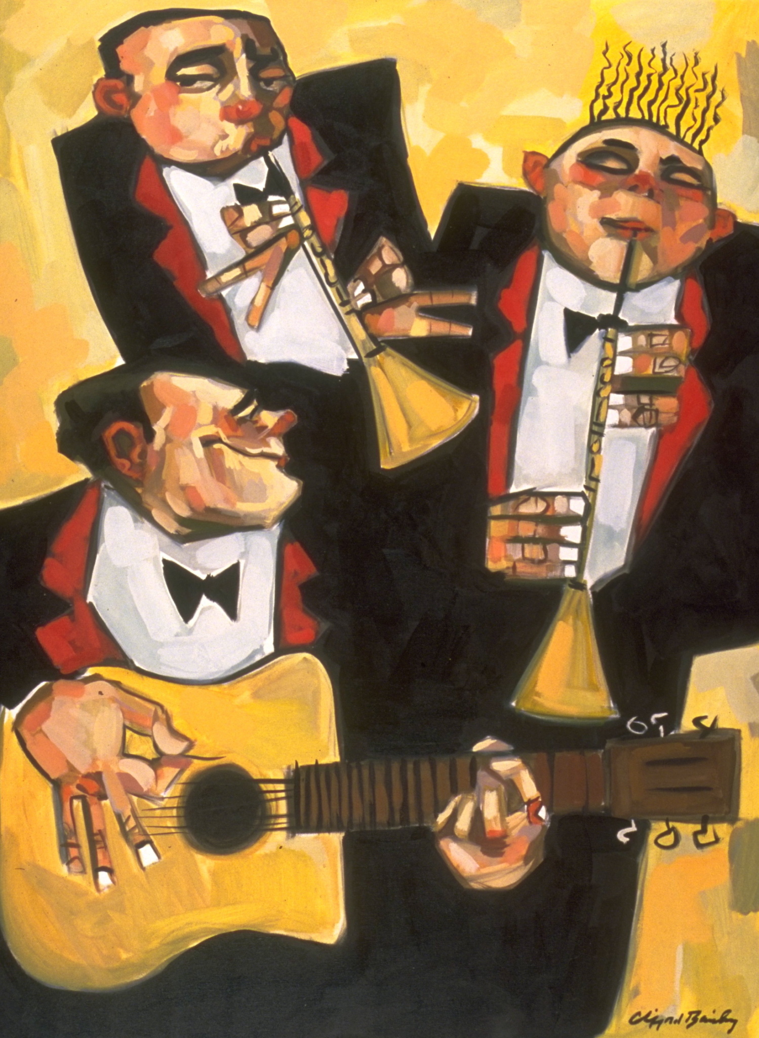 "Sunshine Boys" by Clifford Bailey Fine Art