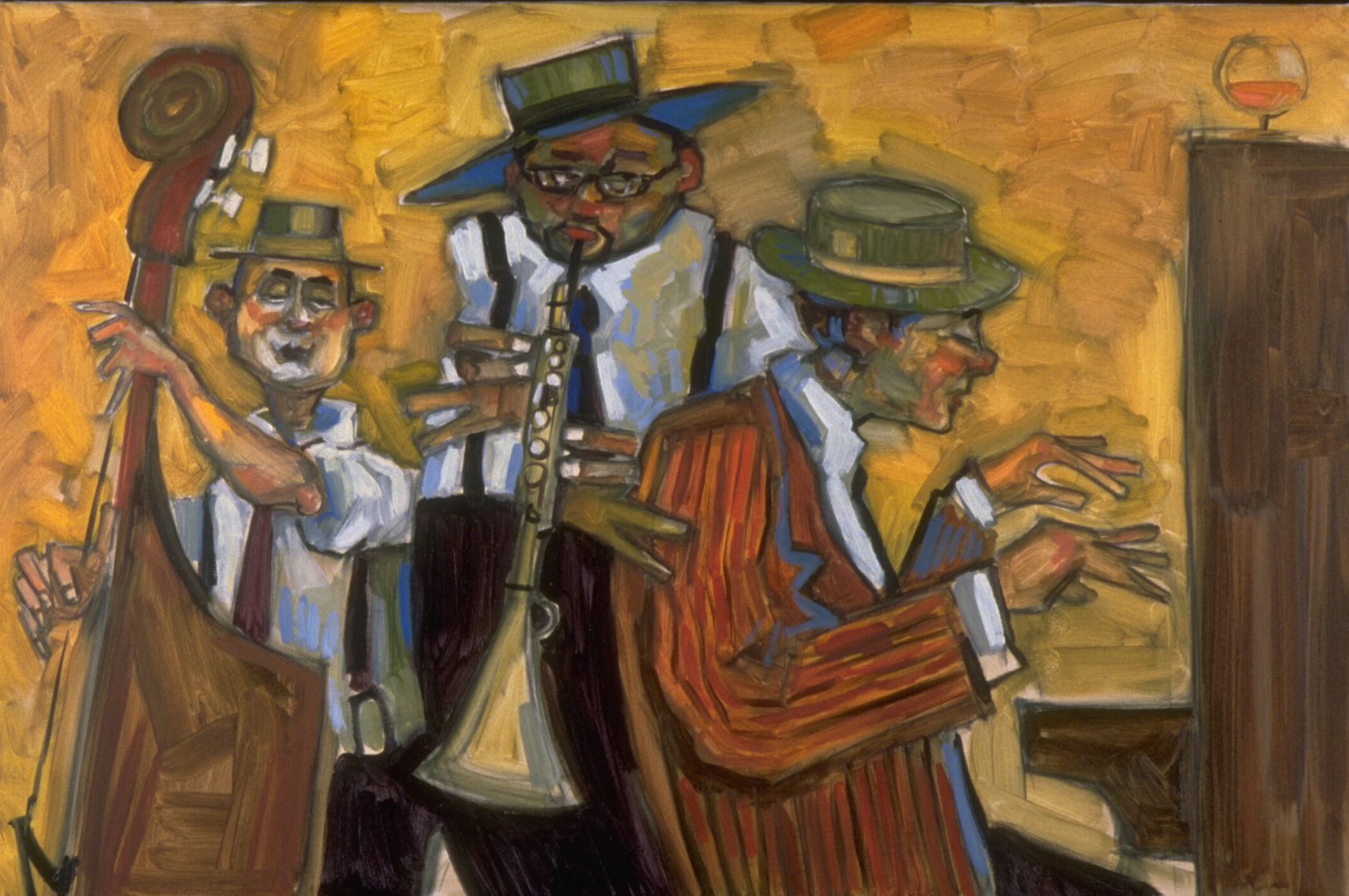 Ragtime Trio by Clifford Bailey Fine Art