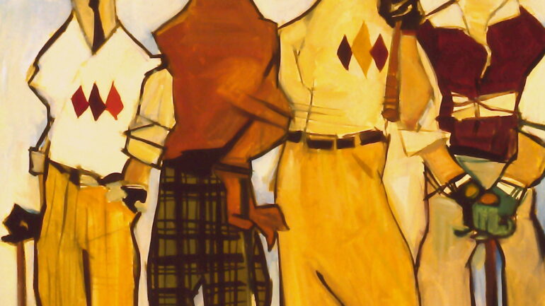 “Four on the Green”