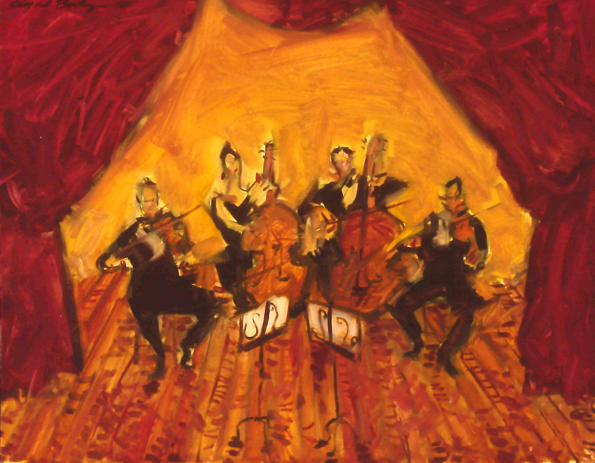LIttle Quartet by Clifford Bailey Fine Art
