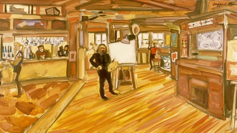 “At the Cafe”