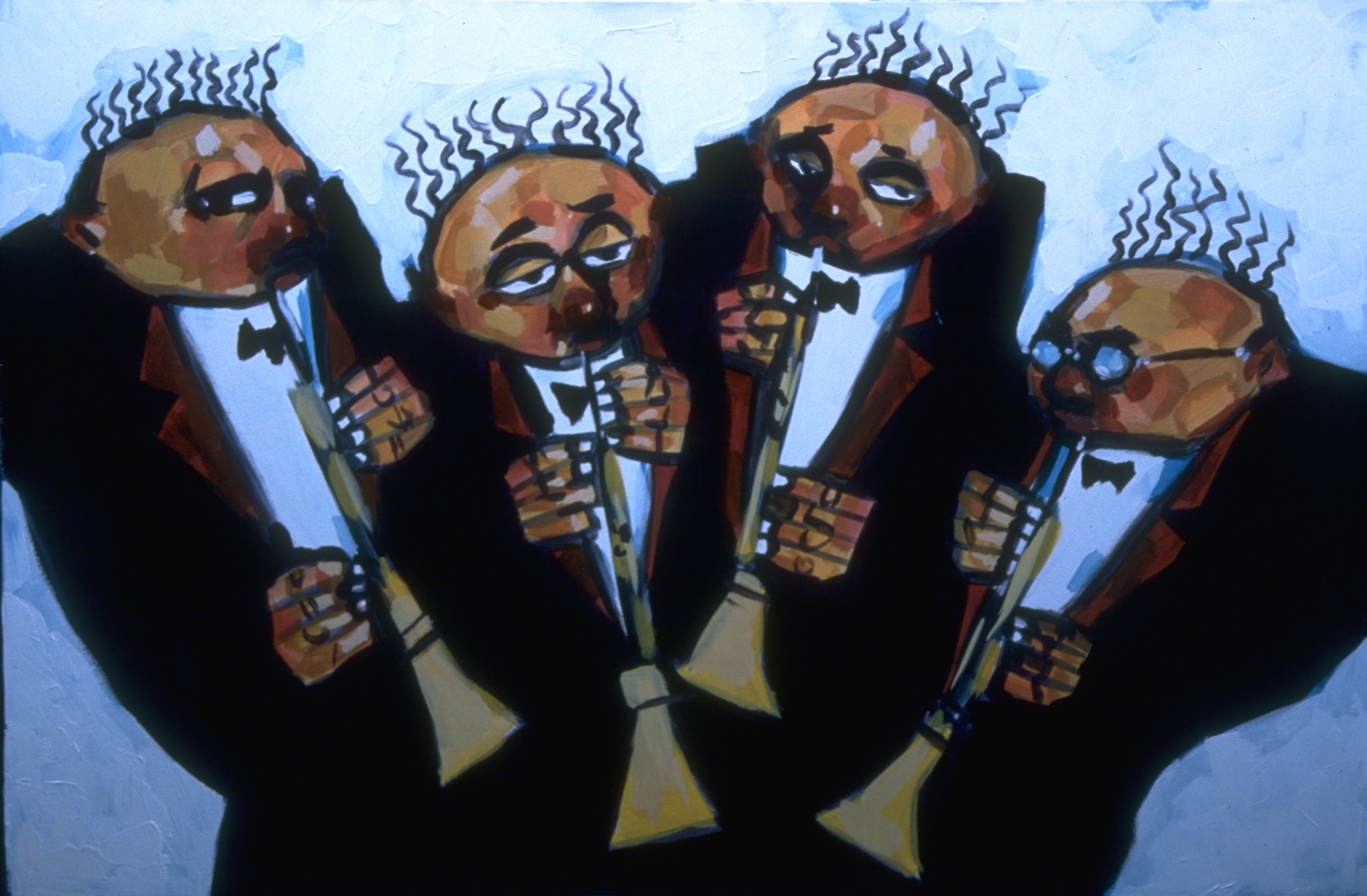 "Brass Four" by Clifford Bailey Fine Art