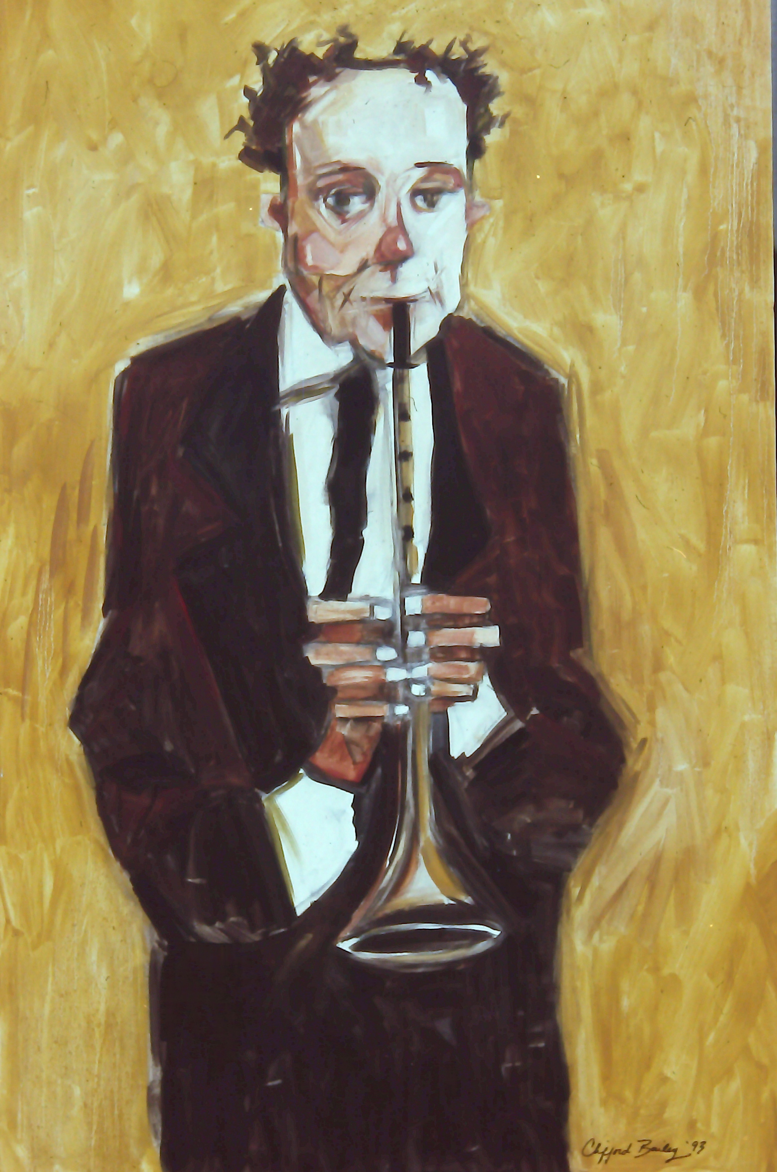 "Brass Man" by Clifford Bailey Fine Art