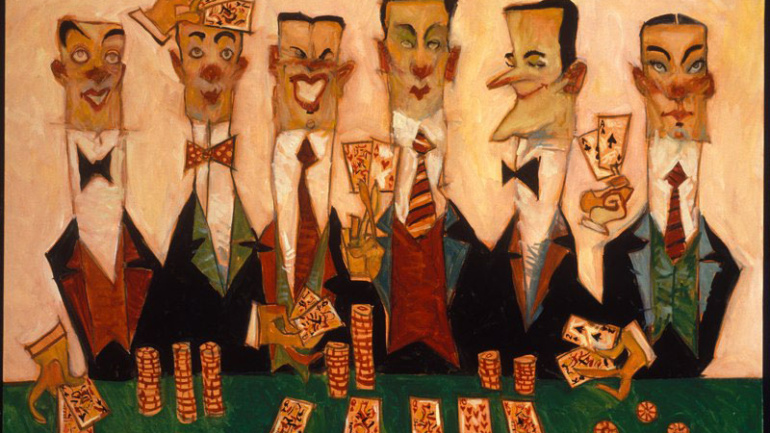 “Brazilians Playing Cards”