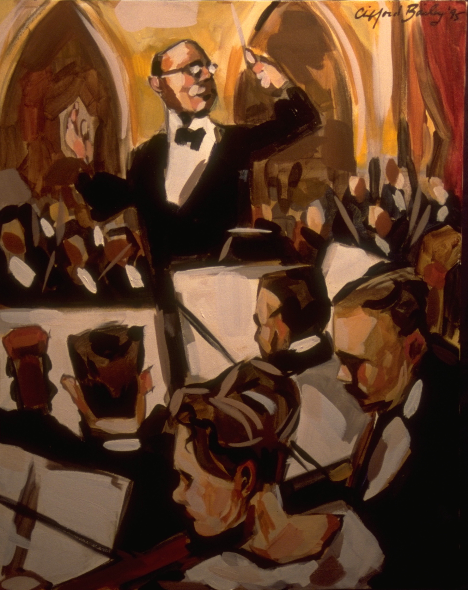 "Conductor" by Clifford Bailey Fine Art