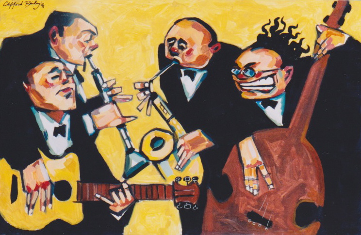 "Donnie's Quartet" by Clifford Bailey Fine Art