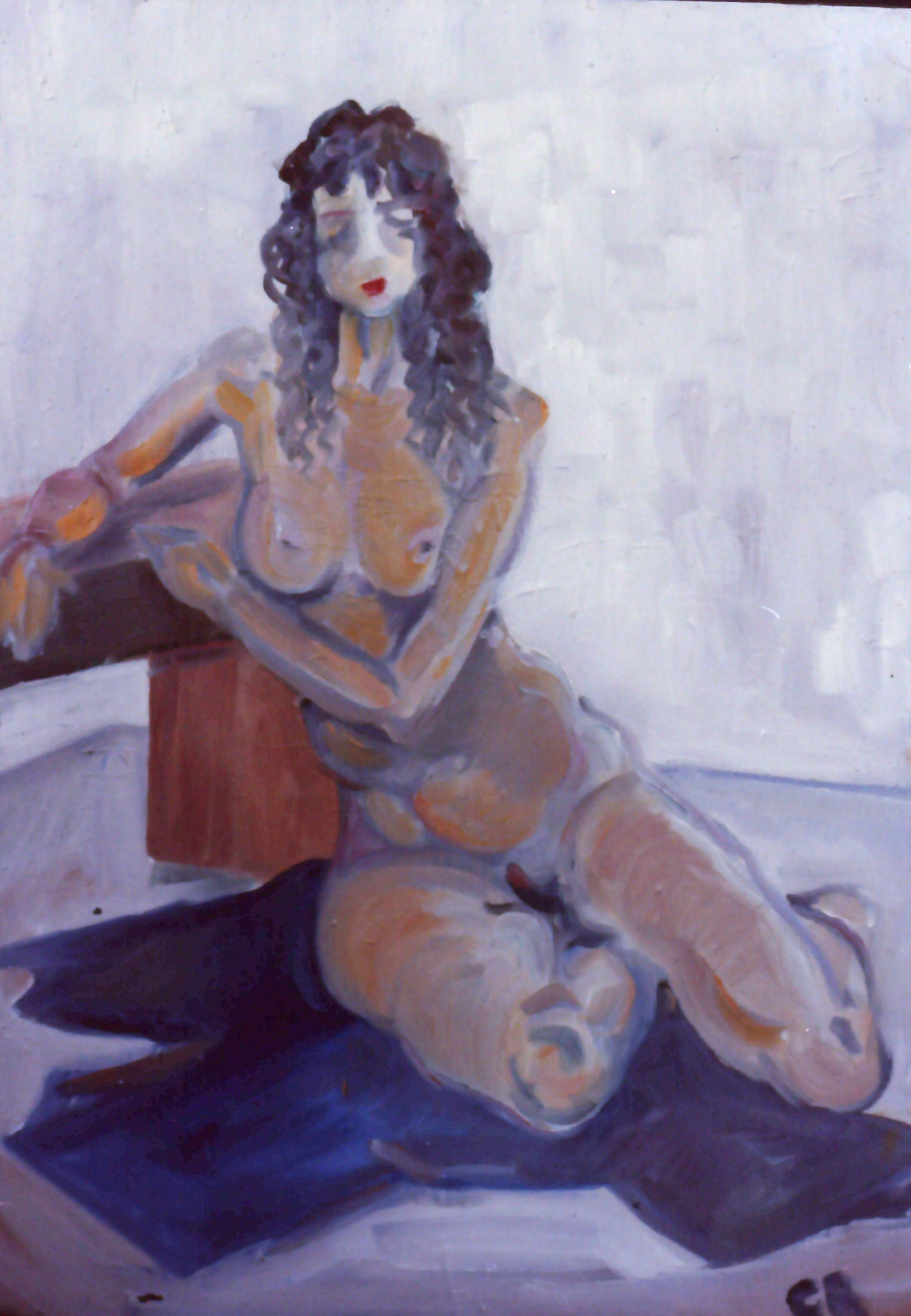 "Figure Study 2" (1987) by Clifford Bailey Fine Art