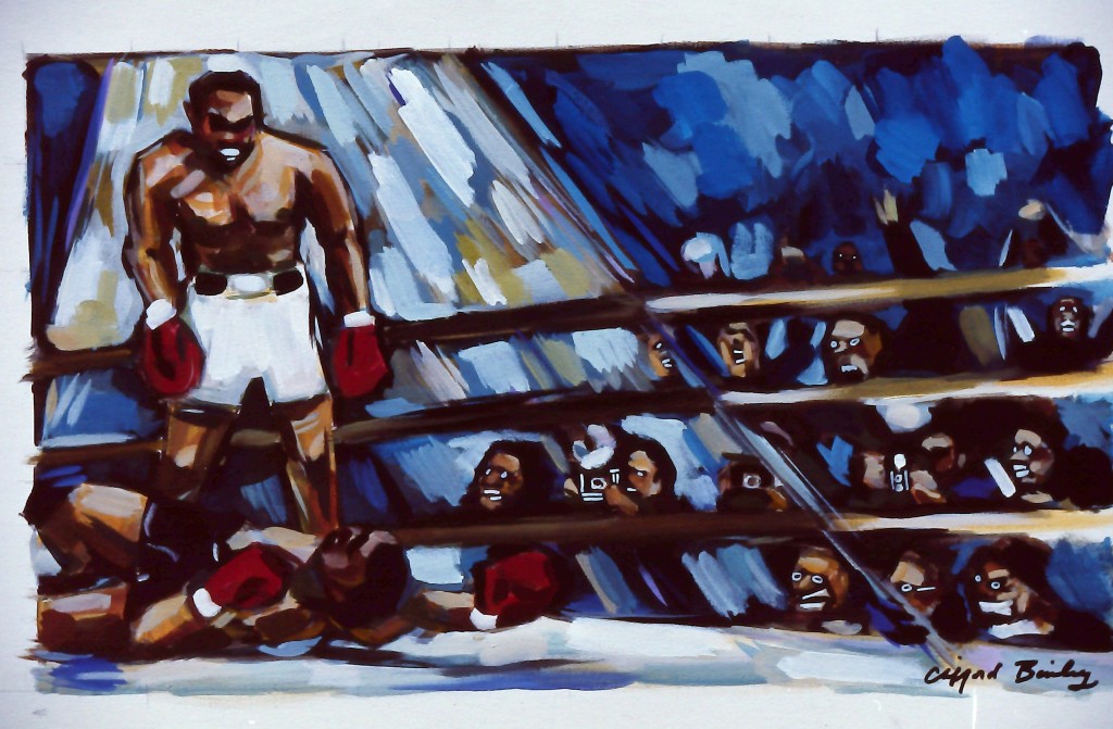 "Knockout" by Clifford Bailey Fine Art