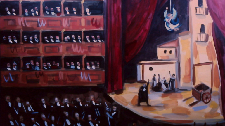 “Opera Angel” (study)