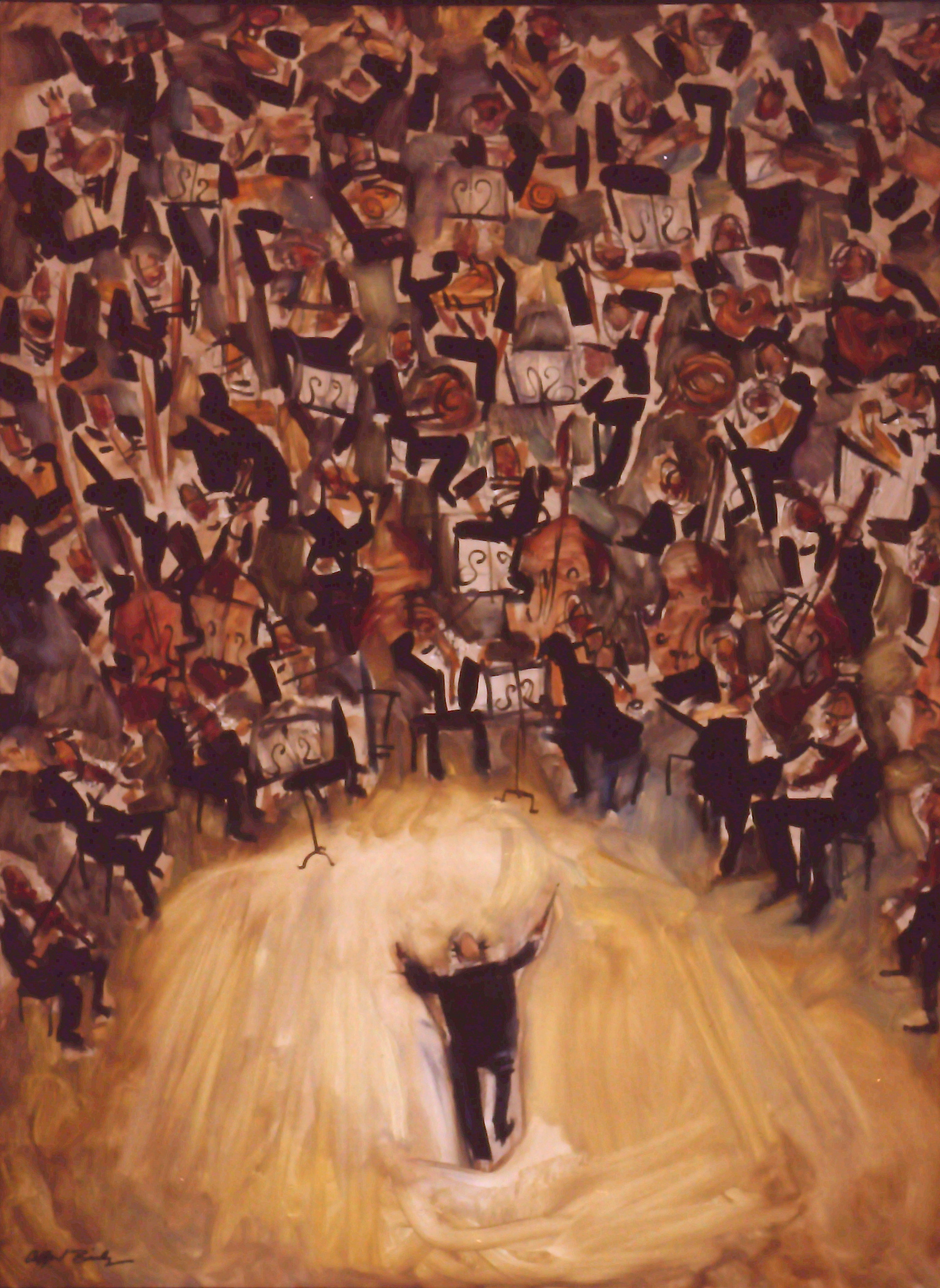 "Orchestral Formation" by Clifford Bailey Fine Art