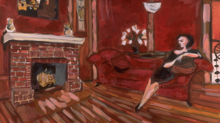 “Over the Fireplace”