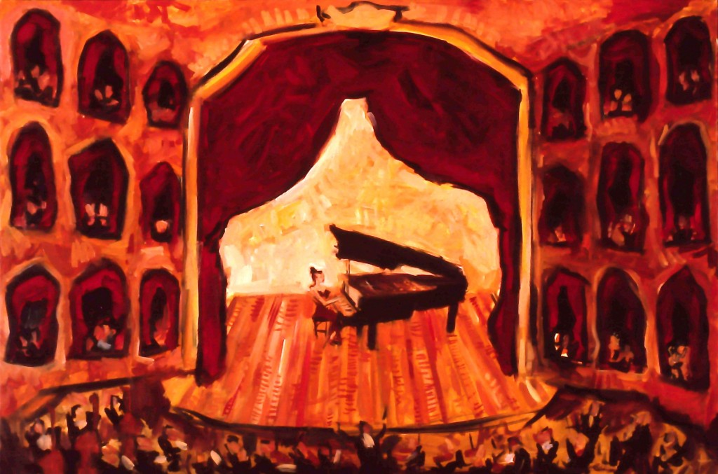 "Piano Recital" by Clifford Bailey Fine Art