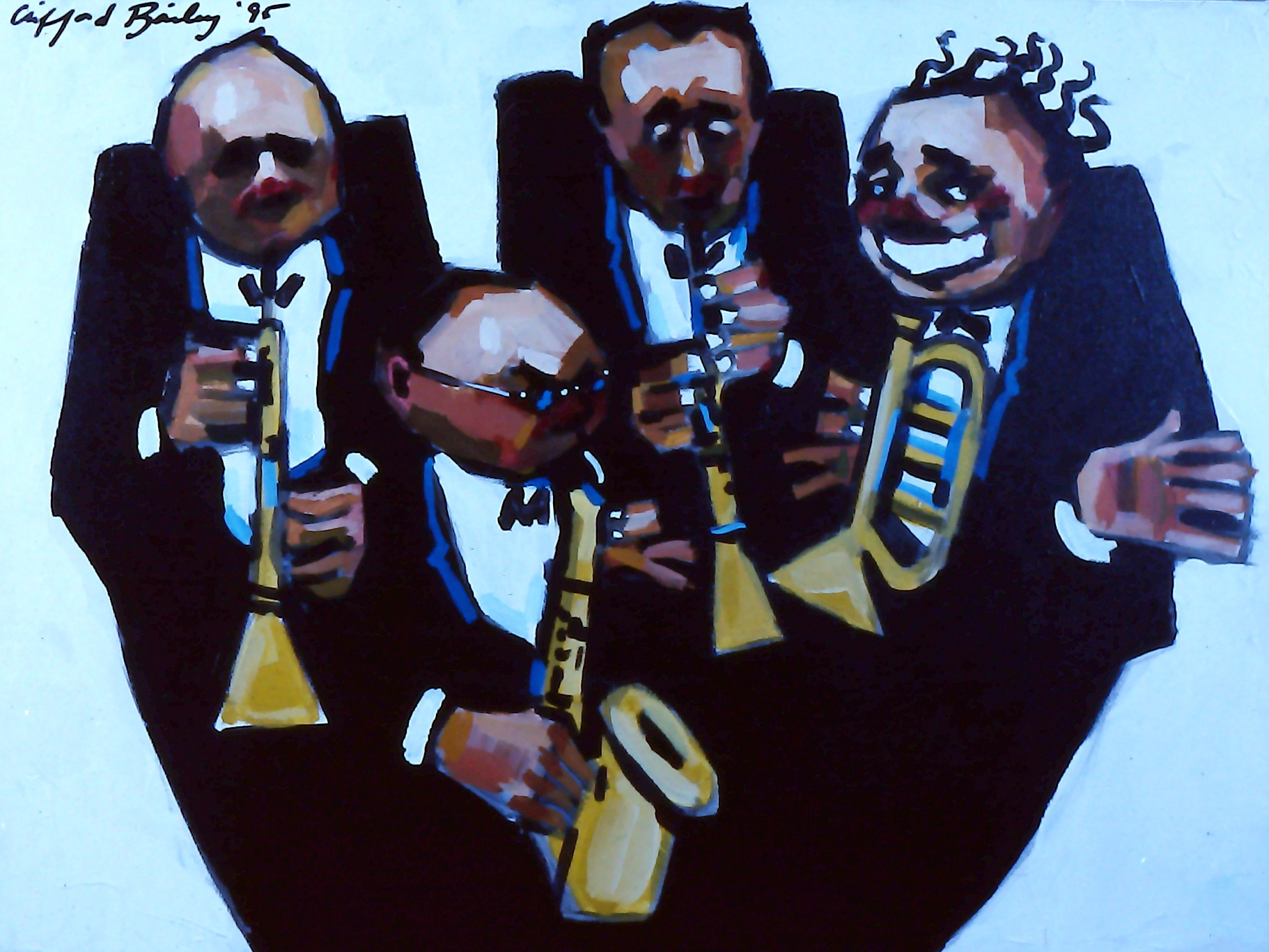 "Pocket Quartet" by Clifford Bailey Fine Art