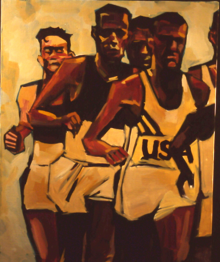 "Relay Race" by Clifford Bailey Fine Art