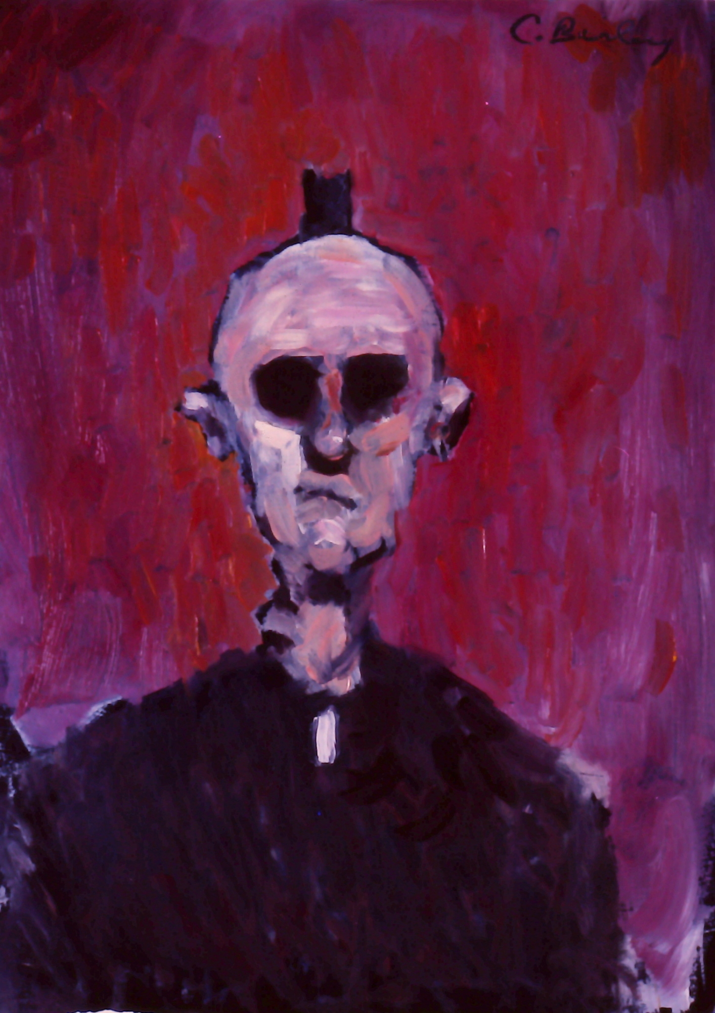"Reverend Hertz" (1990) by Clifford Bailey Fine Art