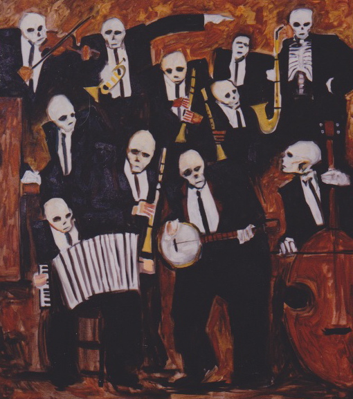 "Skeleton Crew" by Clifford Bailey Fine Art