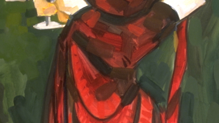 “Smoking Red Dress”