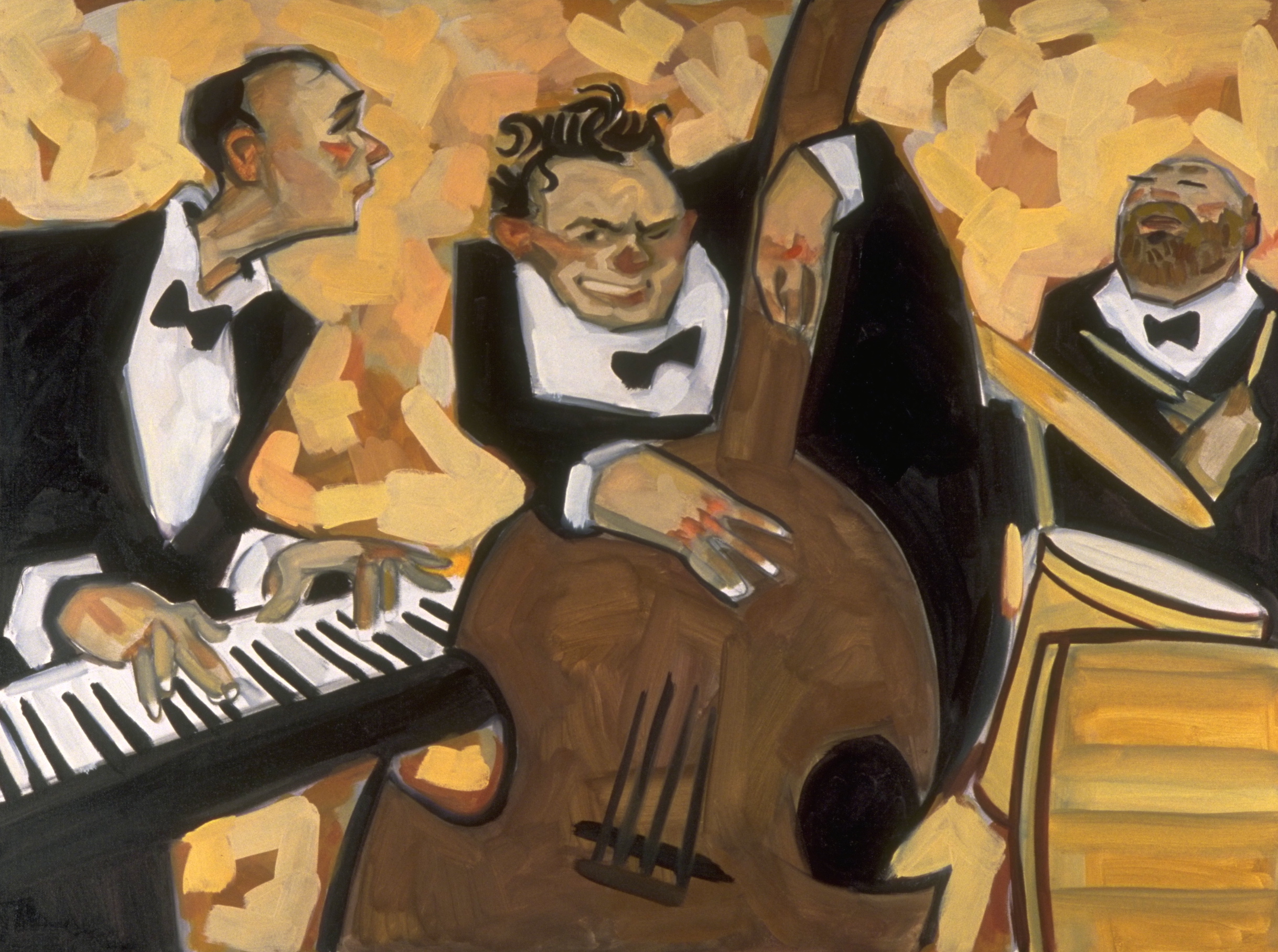 "The Bill Pace Trio" by Clifford Bailey Fine Art