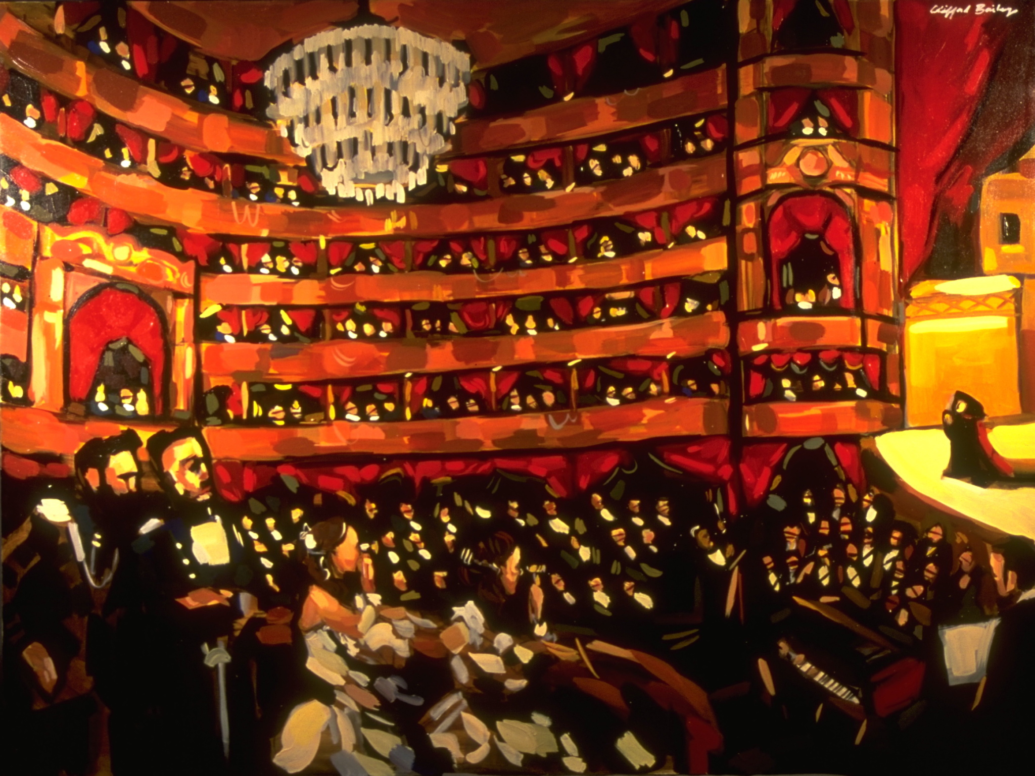 "The Grand Ballroom" by Clifford Bailey Fine Art