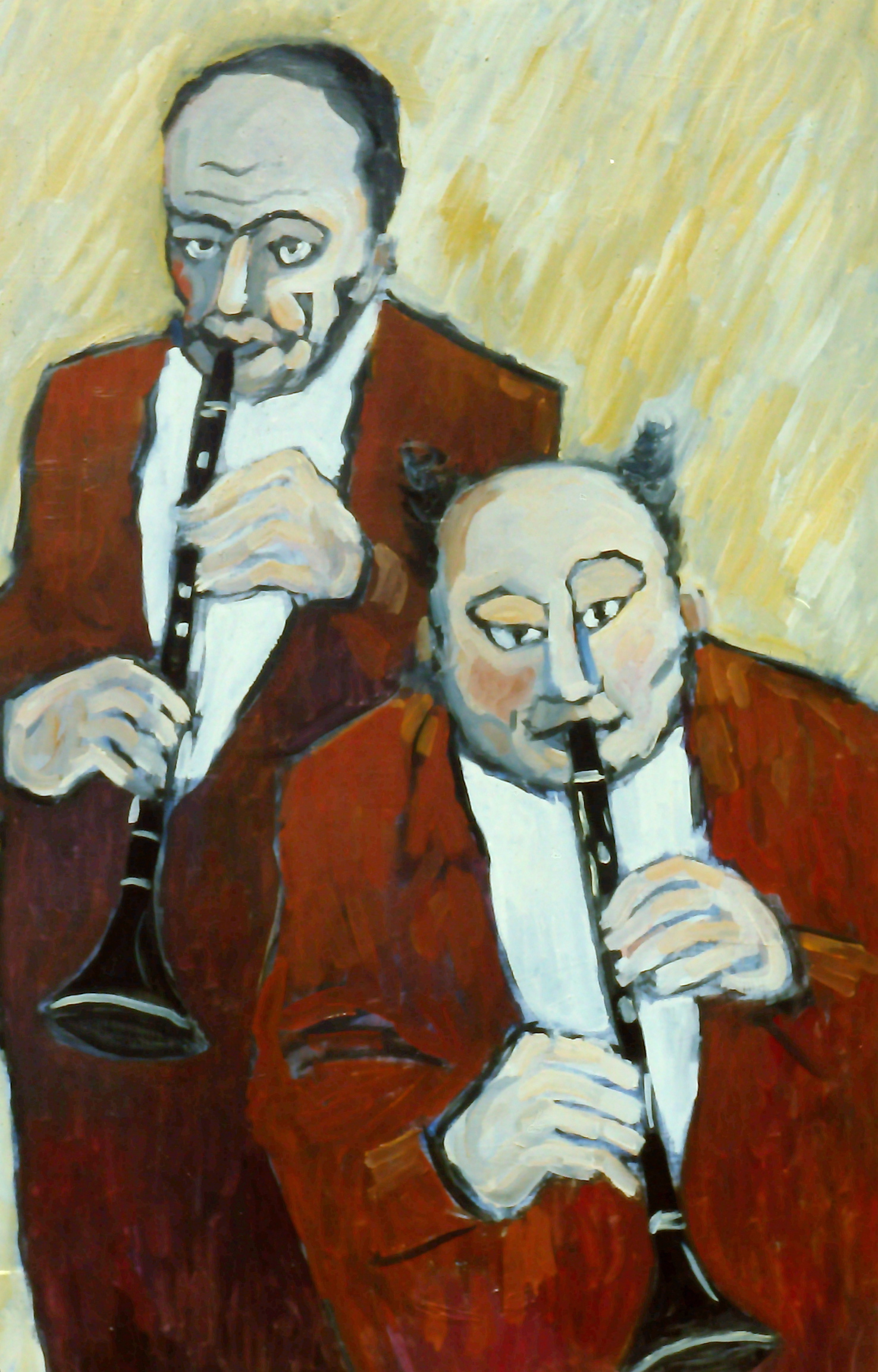 "Twin Clarinets" by Clifford Bailey Fine Art