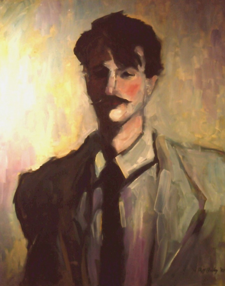 Self Portrait 1992 by Clifford Bailey Fine Art