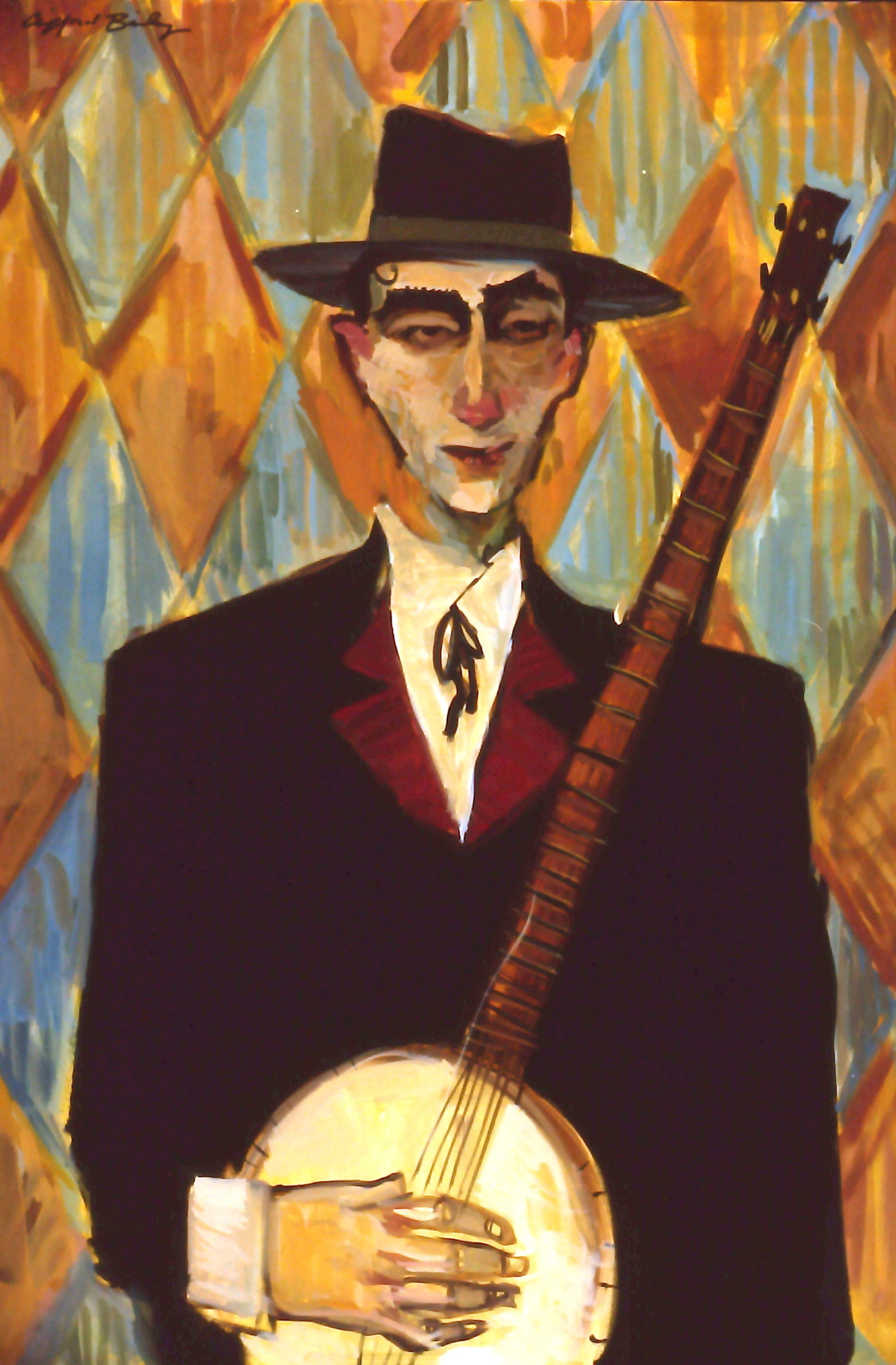 Banjo Man by Clifford Bailey Fine Art