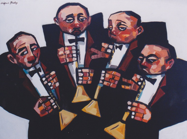 Brass Section by Clifford Bailey Fine Art
