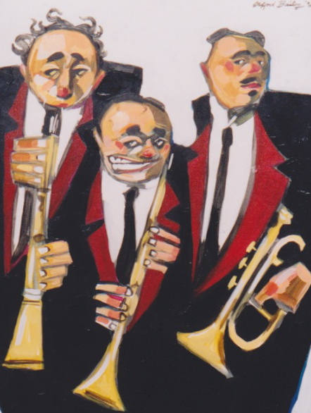 Brass Trio by Clifford Bailey Fine Art