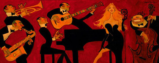 Cabaret by Clifford Bailey Fine Art