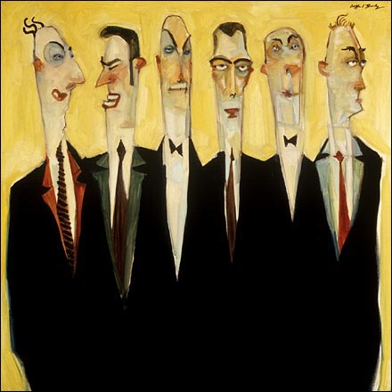 "Corporate Six" by Clifford Bailey Fine Art