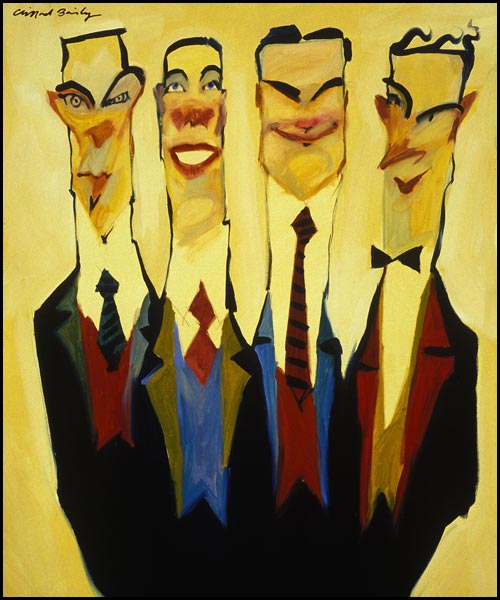 "The Front Men" by Clifford Bailey Fine Art