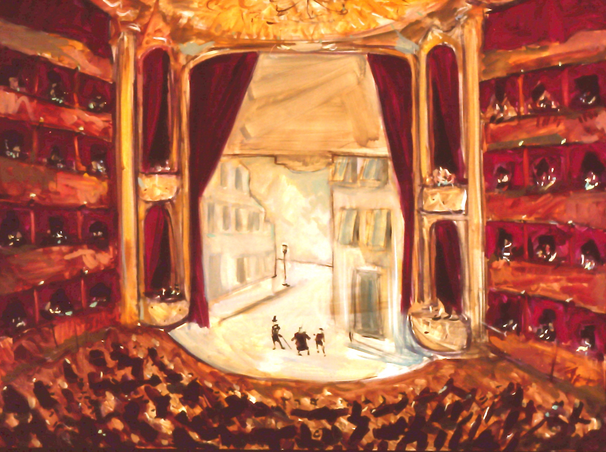 "L'Opera Garnier" by Clifford Bailey Fine Art