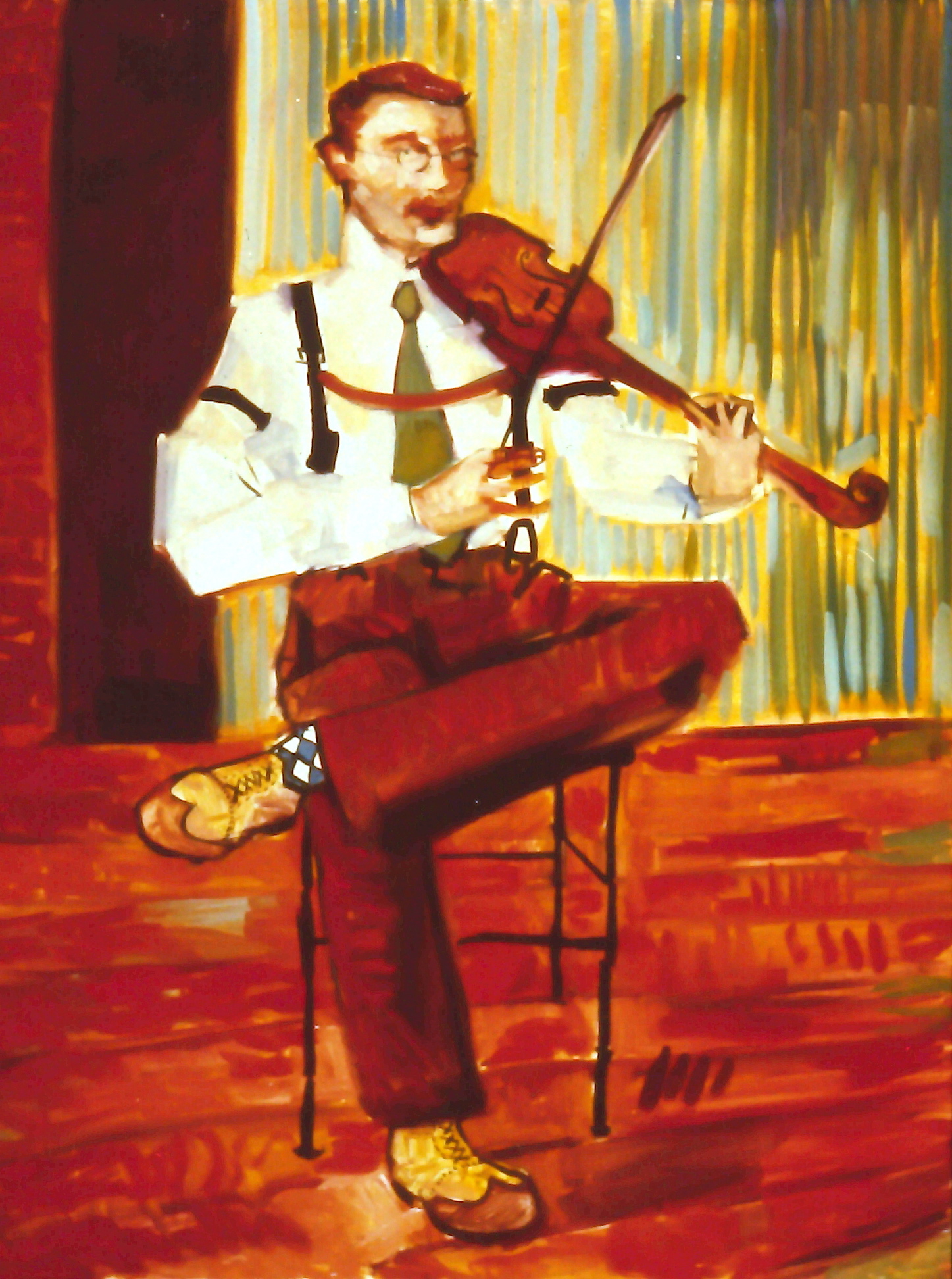 "Irish Fiddle" by Clifford Bailey Fine Art