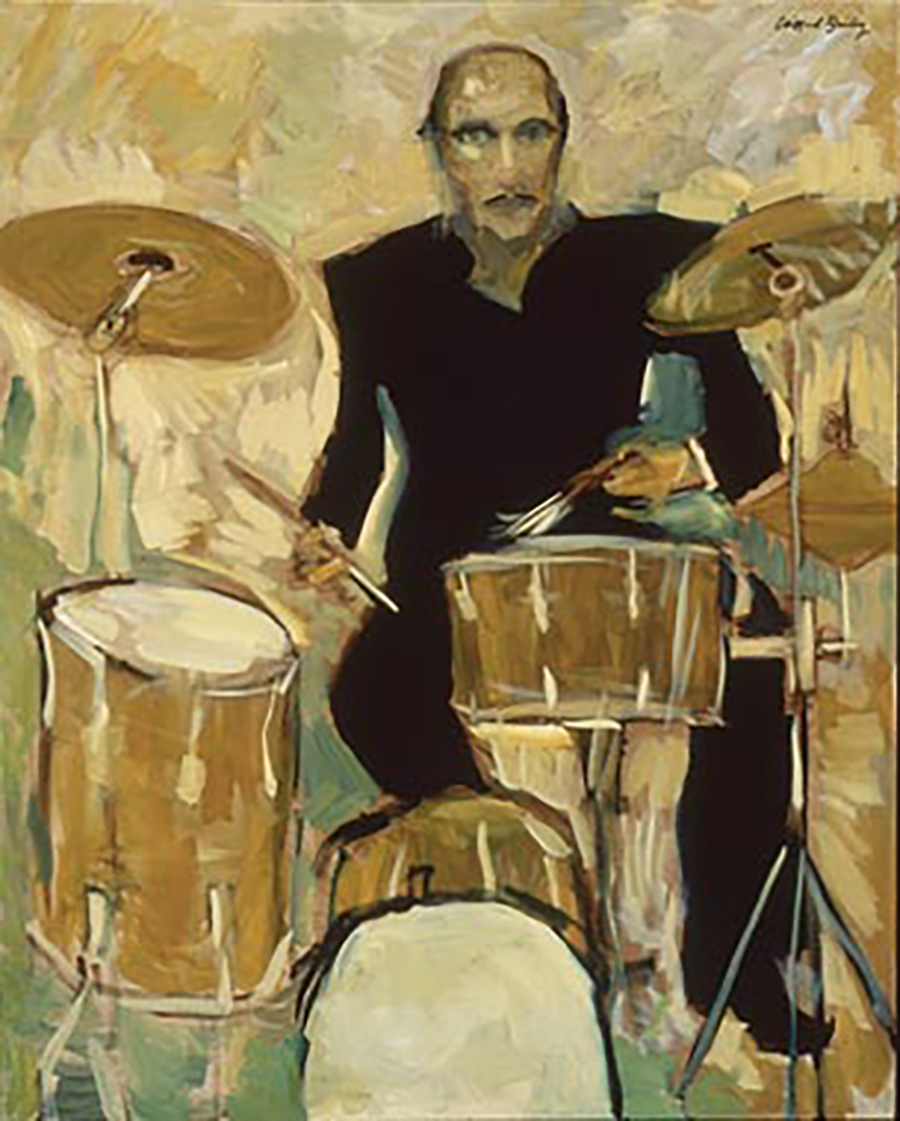 "Paul's Drum Solo" by Clifford Bailey Fine Art