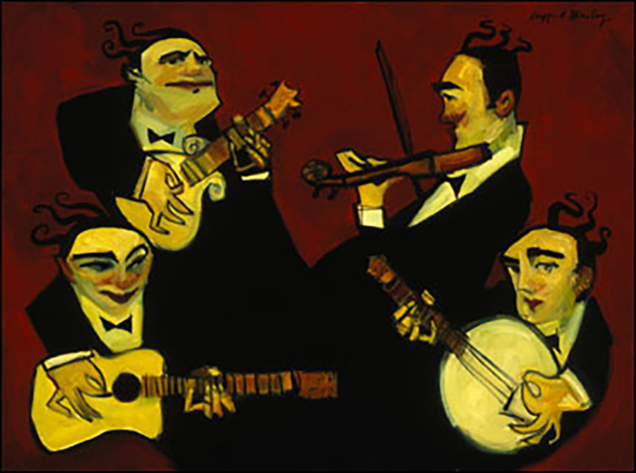 "Red Hot Bluegrass" by Clifford Bailey Fine Art