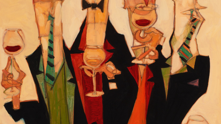 “The Wine Tasters”