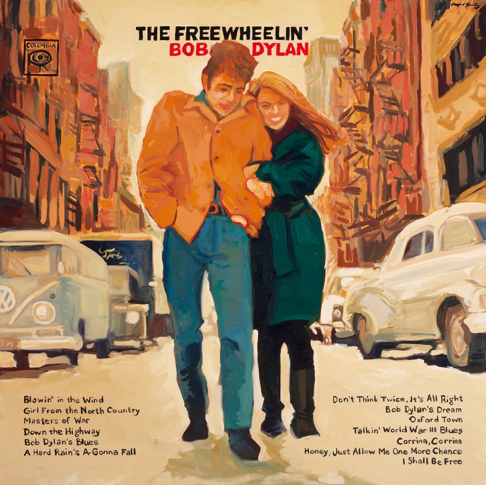 Bob Dylan, Freewheelin by Clifford Bailey Fine Art