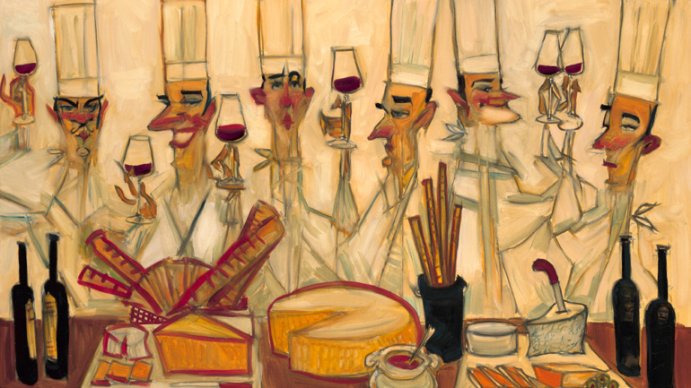 “Wine and Cheese”