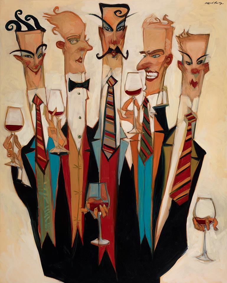 Sommeliers by Clifford Bailey Fine Art