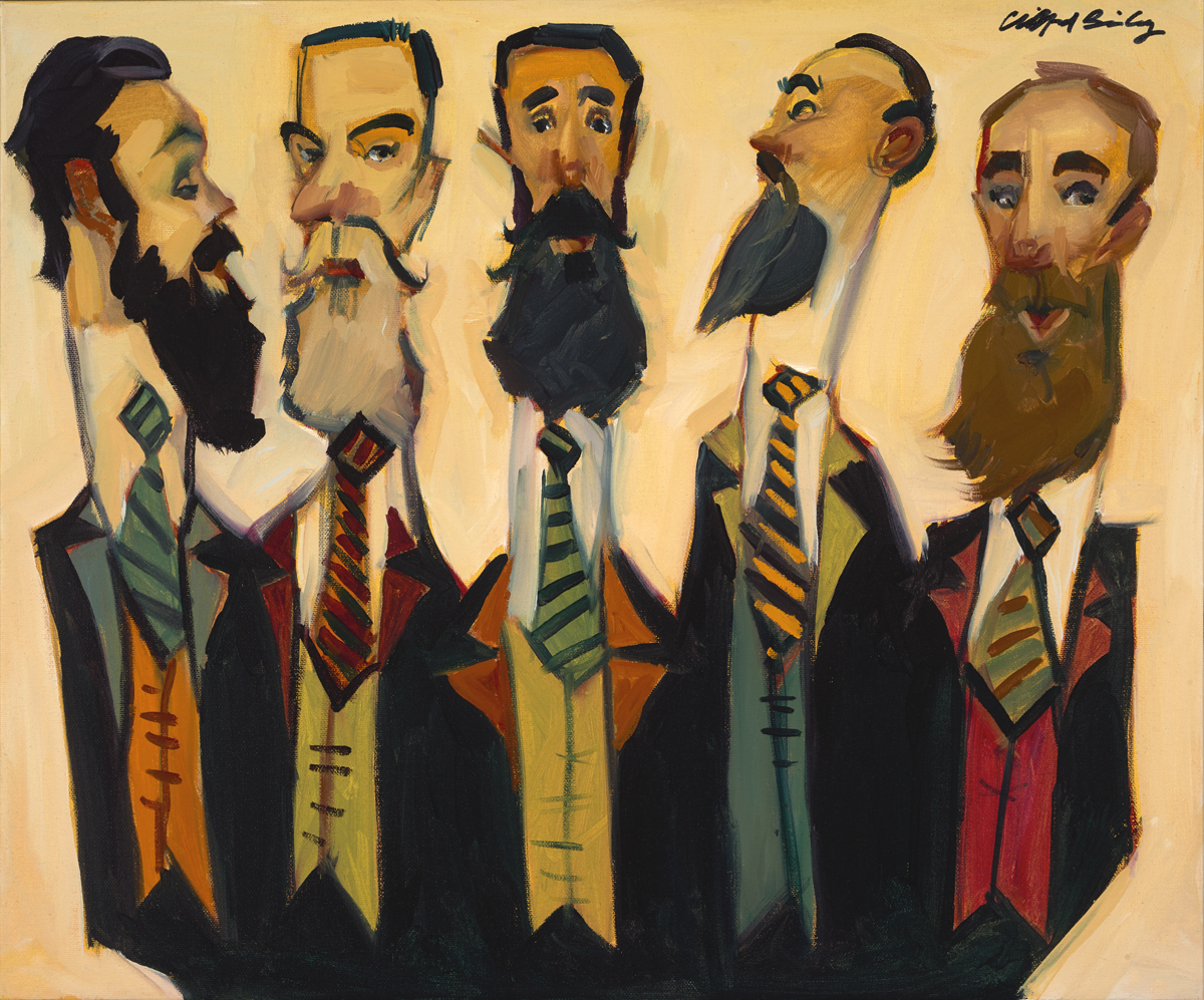 Clifford Bailey Fine Art, Five Beards
