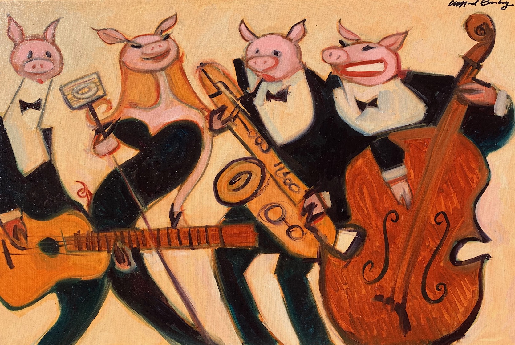 Clifford Bailey Fine Art, Pig Jam