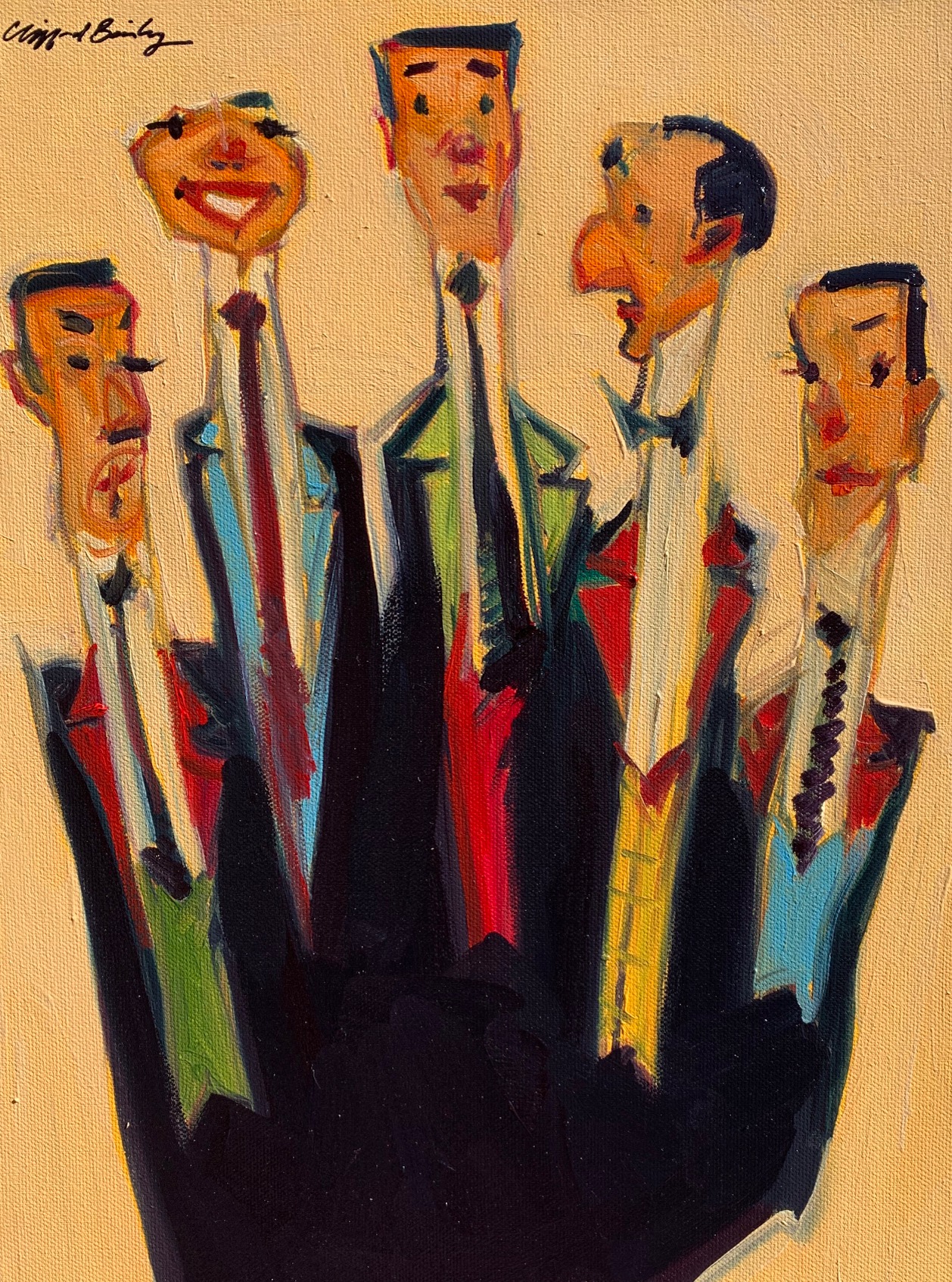 Clifford Bailey Fine Art, Tall Guys