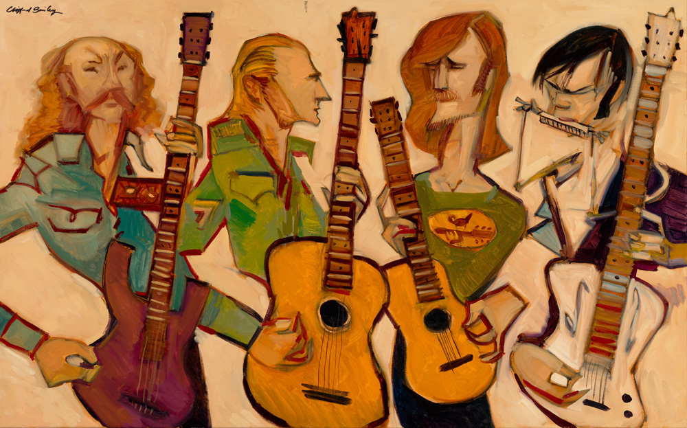 "CSNY" by Clifford Bailey Artist