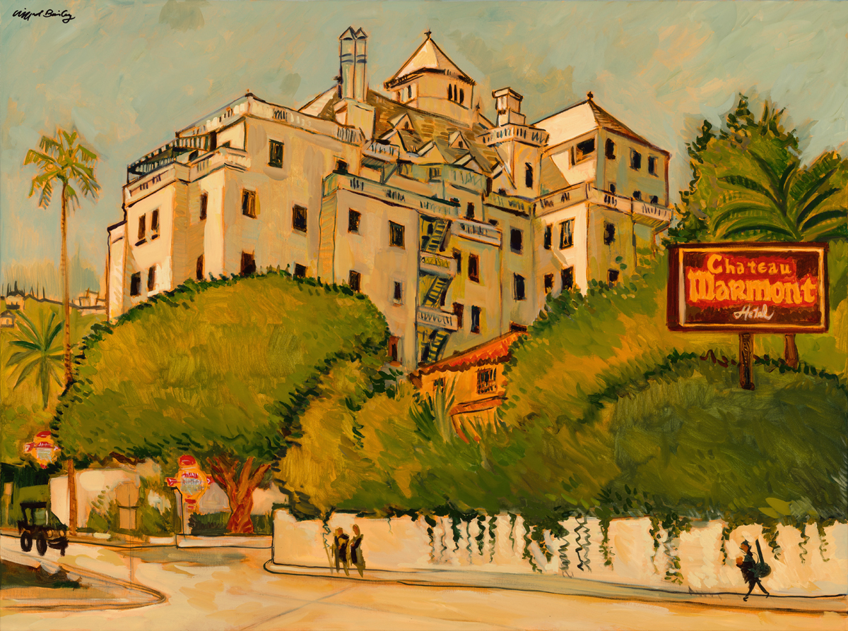 "Chateau Marmont" by Clifford Bailey Artist