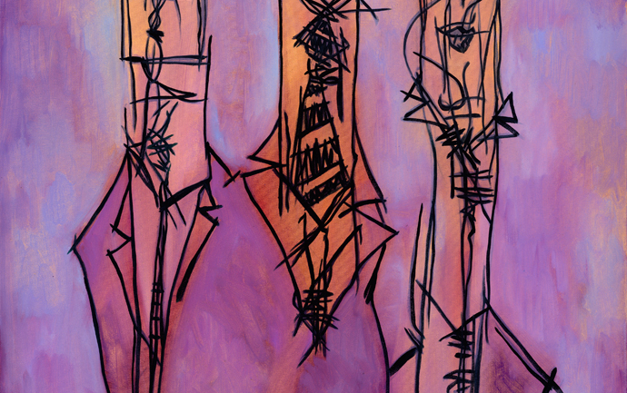 “Purple Three”