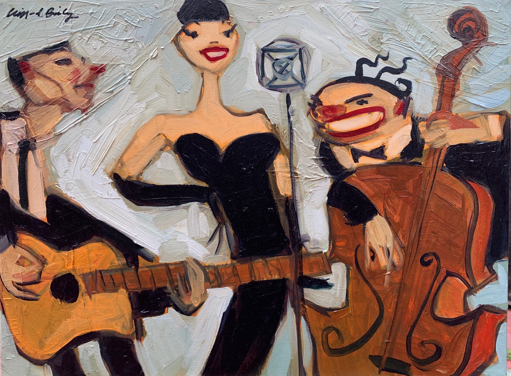 "The Layered Trio" by Clifford Bailey Artist