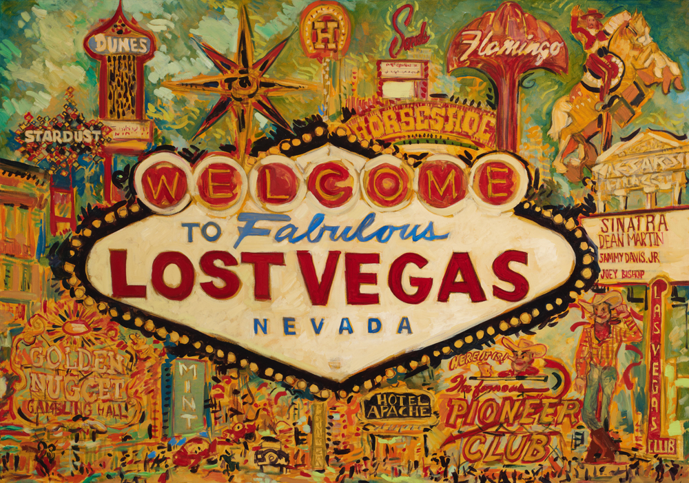 "Lost Vegas" by Clifford Bailey Fine Art, UNLV